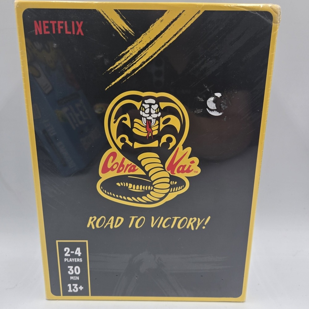 NEW! Cobra Kai Road to Victory - Board Game, Netflix, Martial Arts, Karate